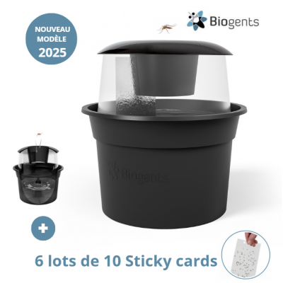 BIOGENTS BG-GAT REFLECT-TECH PIÈGES PONDOIRS + 60 STICKY CARDS (x12) MODÈLE 2025