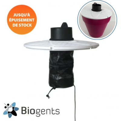 BIOGENTS BG-MOUNT PIÈGE À MOUSTIQUES À POSER DANS LES POTS DE FLEURS 