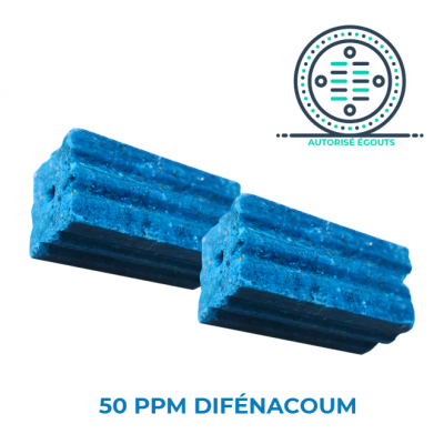 BLOCS DIFÉ 25G TROUÉS NUS 50PPM 10KG