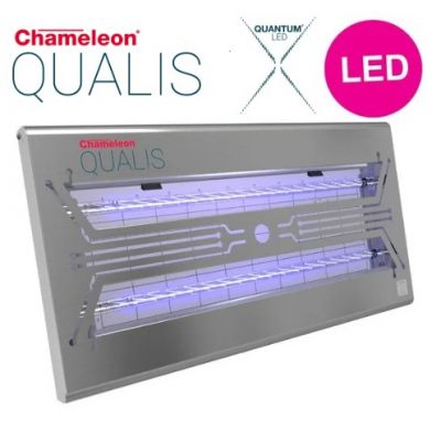 CHAMELEON® QUALIS X LED INOX DESTRUCTEUR D'INSECTES VOLANTS PESTWEST®