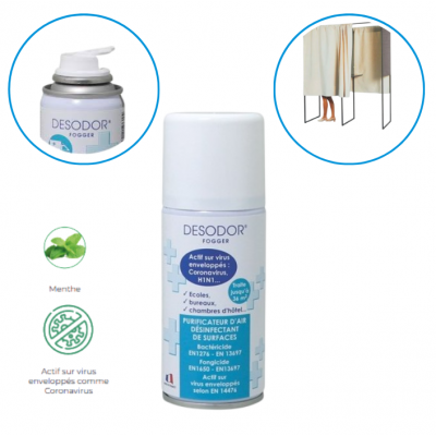 DESODOR FOGGER PURIFICATEUR D'AIR ONE-SHOT 150ML (x12)