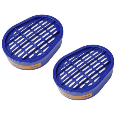 CARTOUCHES À BAIONNETTE A2P3 POUR MASQUE INTÉGRAL ET DEMI MASQUE (x2)