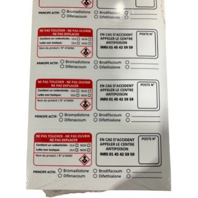 ÉTIQUETTES MENTIONS OBLIGATOIRES  (200)