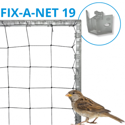 FIX-A-NET TRANSPARENT MAILLE 19 (x160)