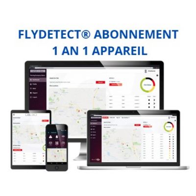 FLYDETECT® DEIV CONNECTÉ ABONNEMENT ANNUEL POUR 1 APPAREIL