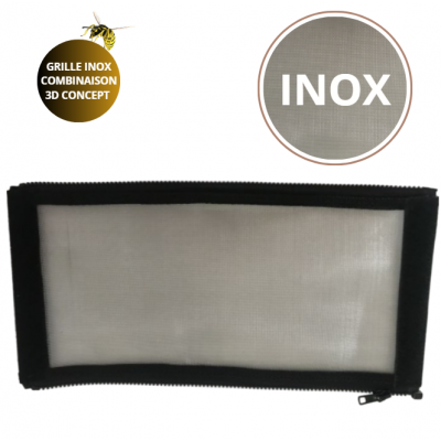 GRILLE DE PROTECTION INOX POUR COMBINAISON GUÊPES FRELONS 3D CONCEPT