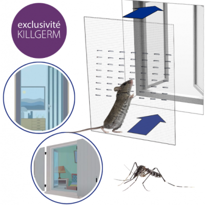 MOSTIGLASS® PROTECTION ANTI-NUISIBLES 2MM 660X1000 MM