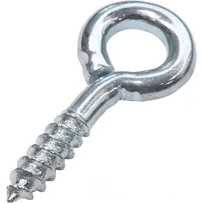 PITON À VISSER INOX AVEC OEILLET 4x40mm (x100)