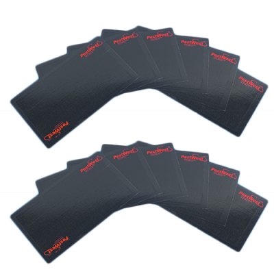 CHAMELEON® PLAQUES DE GLU NOIRES PLASTIQUES (x6)