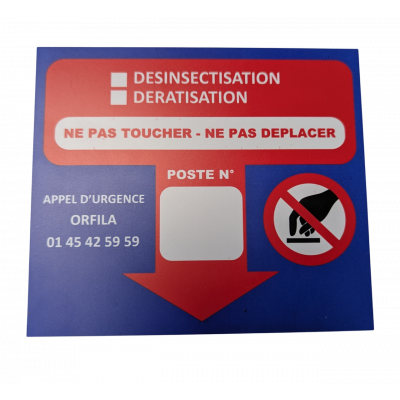 ÉTIQUETTES MURALES (x100)