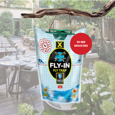 FLY-IN TRAP SAC À MOUCHES XL 55000 MOUCHES