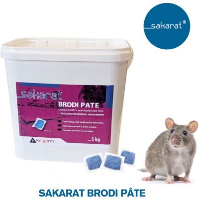 SAKARAT® BRODI PÂTE 17 PPM SEAU DE 5KG 