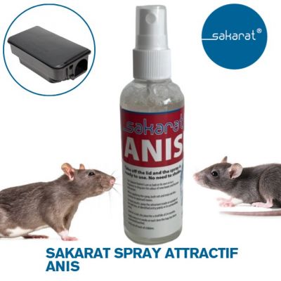 SAKARAT® RODENT LURE SPRAY ATTRACTIF RONGEURS ANIS (x1)