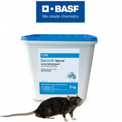 BASF SECUVIA® SECURE BLOCS 25G TROUÉS 25 PPM